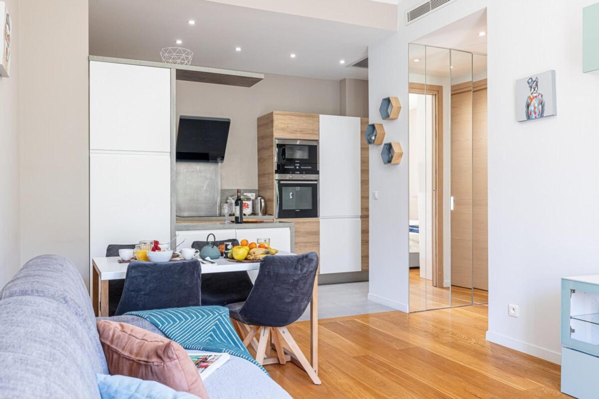 Joffre 49-D - Charming 2 Bedroom - Carre D'Or นีซ ภายนอก รูปภาพ