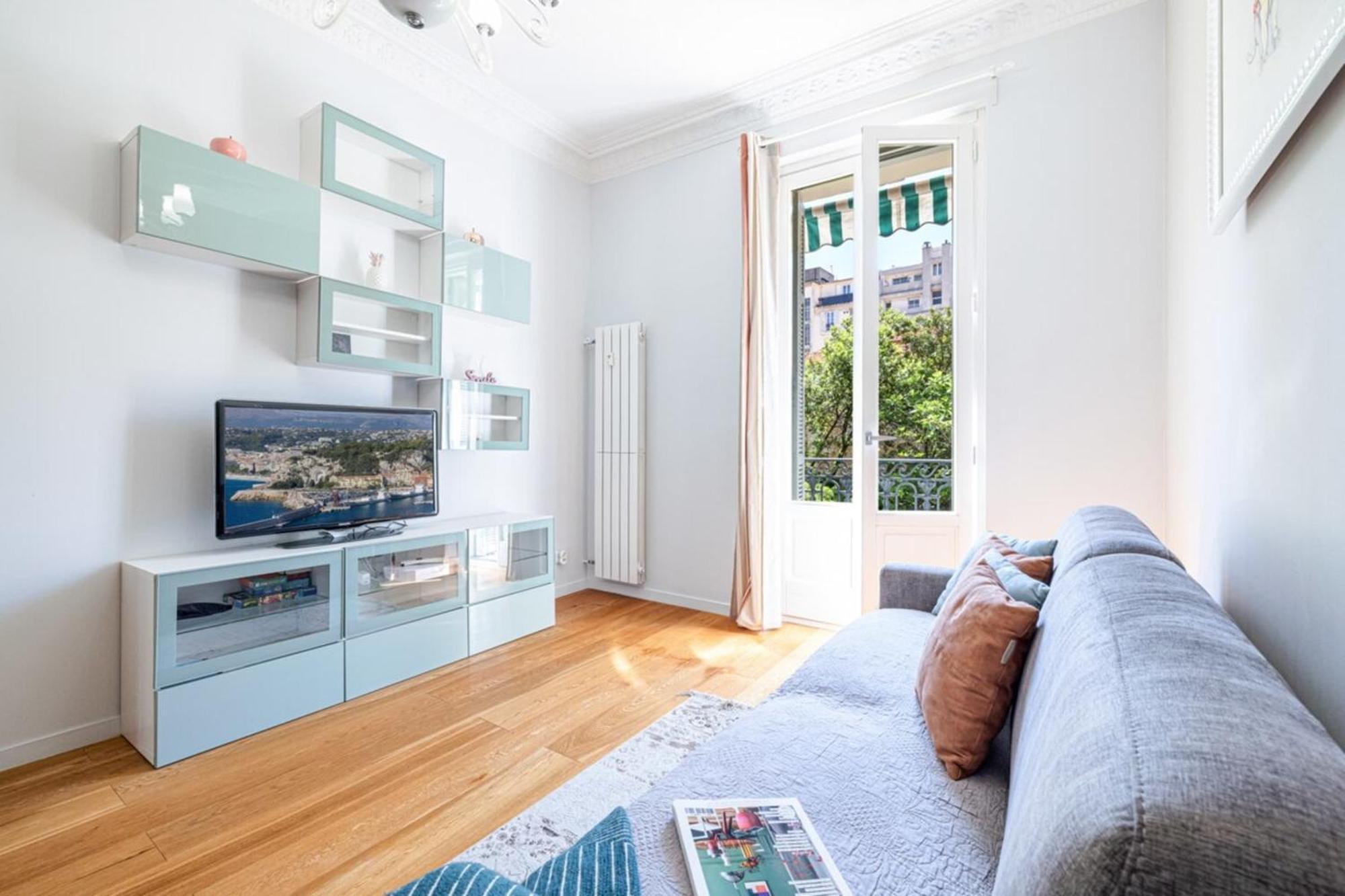 Joffre 49-D - Charming 2 Bedroom - Carre D'Or นีซ ภายนอก รูปภาพ