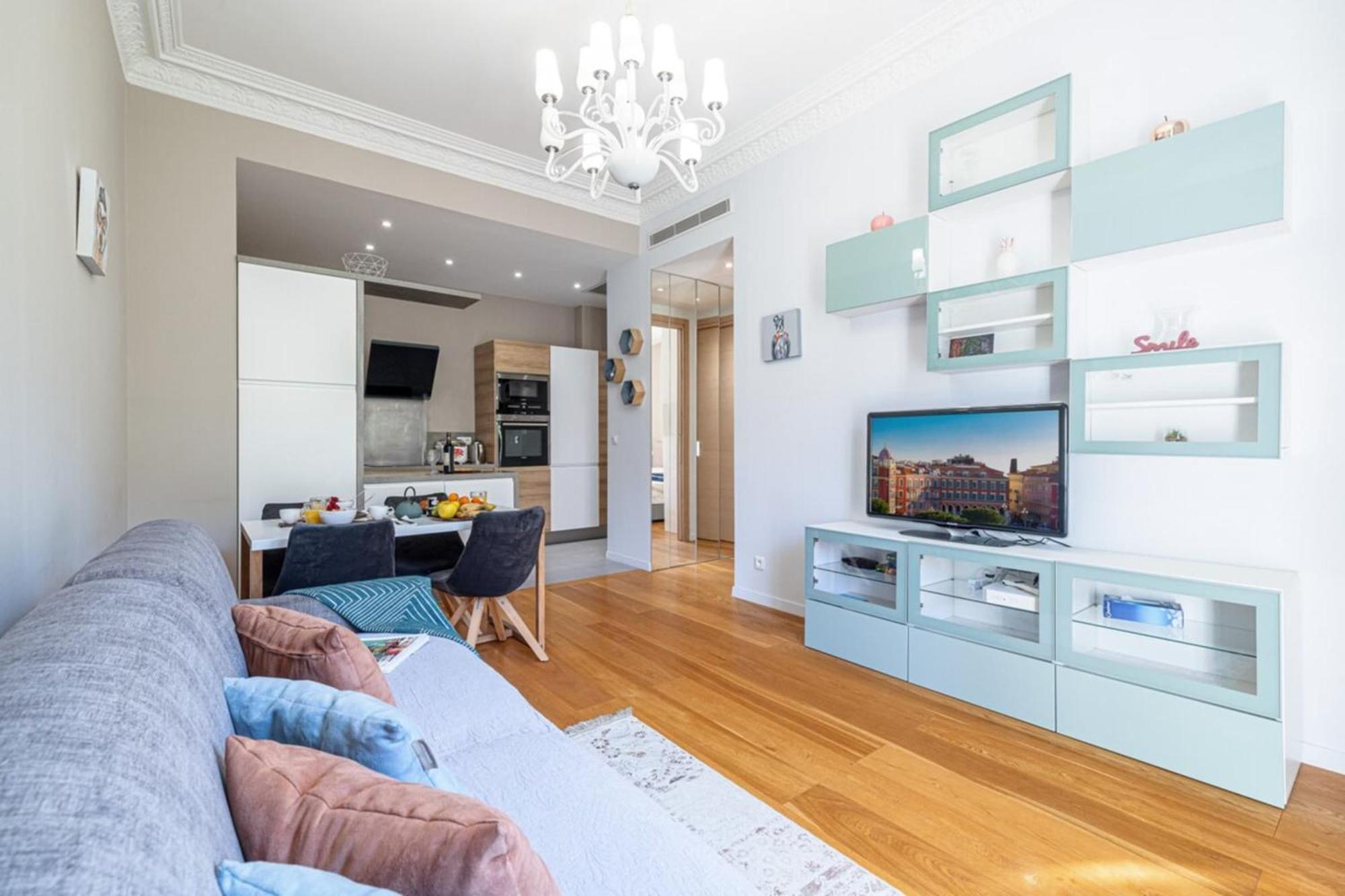 Joffre 49-D - Charming 2 Bedroom - Carre D'Or นีซ ภายนอก รูปภาพ