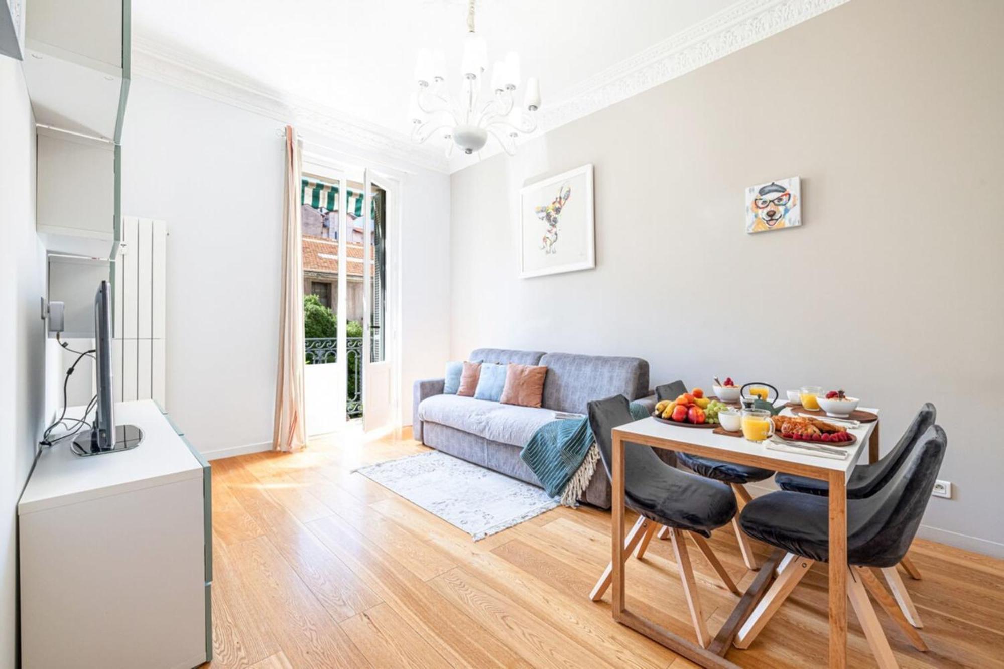 Joffre 49-D - Charming 2 Bedroom - Carre D'Or นีซ ภายนอก รูปภาพ
